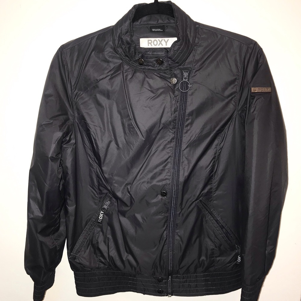 Roxy Nylon Bomber Jacket